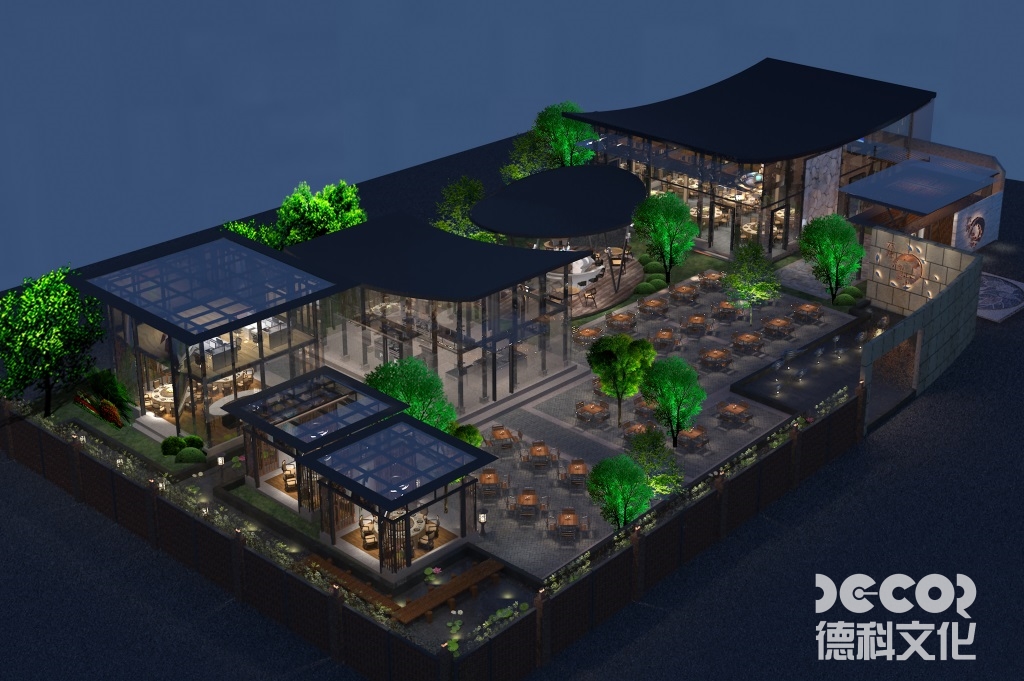 餐廳設計效果圖