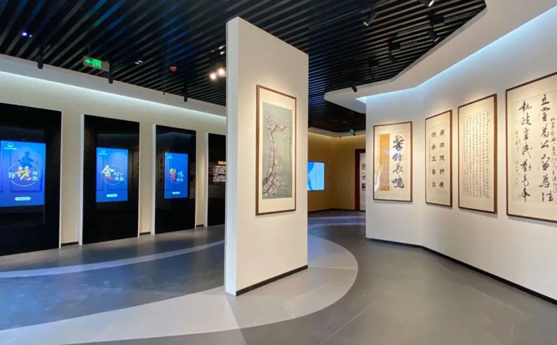 紅色展廳設(shè)計