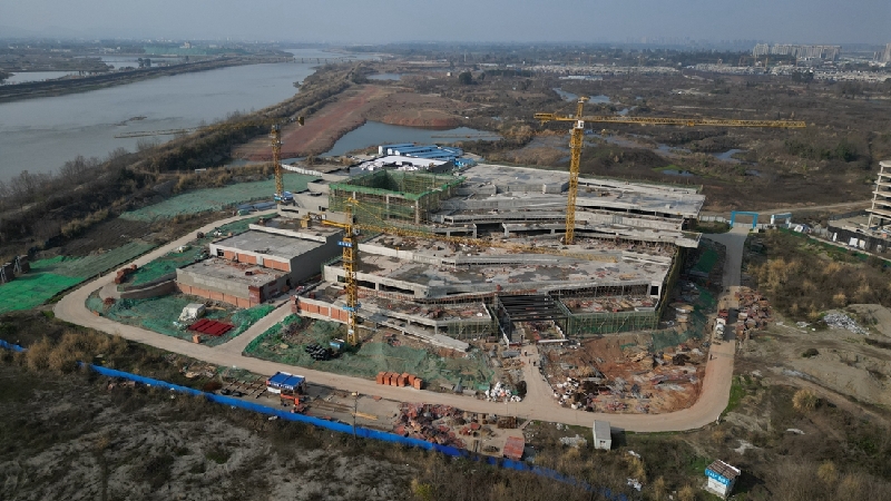 江口沉銀博物館設(shè)計占地60畝， 預(yù)計明年完工