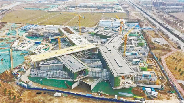 中國古動物博物館設(shè)計布局科學，預(yù)計今年7月竣工