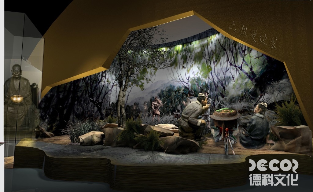 人文展廳裝修中如何運用藝術品和雕塑