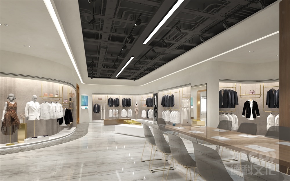 在服飾展館展廳設(shè)計中利用空間來展示服裝的不同風格和主題？