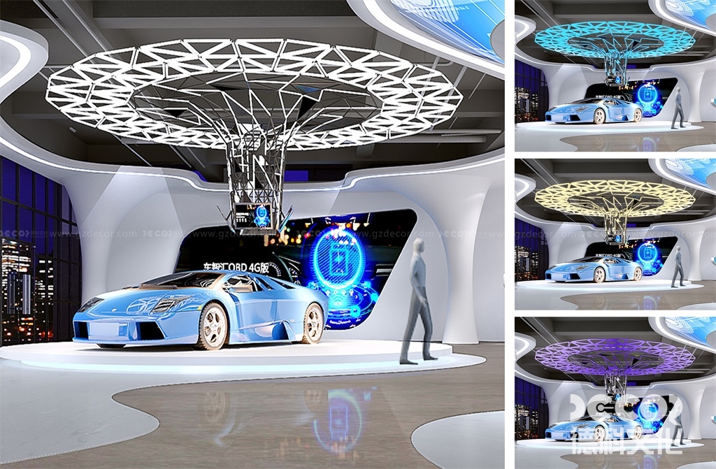 科普展館設(shè)計中，如何展示不同科學(xué)領(lǐng)域的內(nèi)容