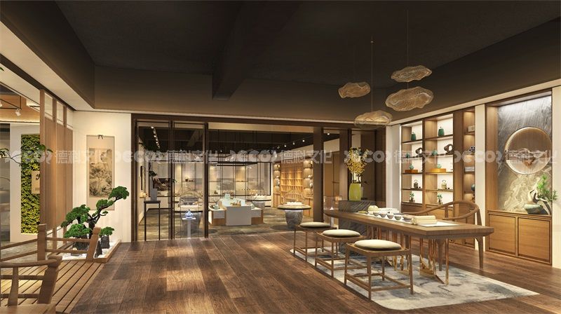 在茶文化展館中，如何設(shè)計(jì)一個(gè)舒適的休息區(qū)