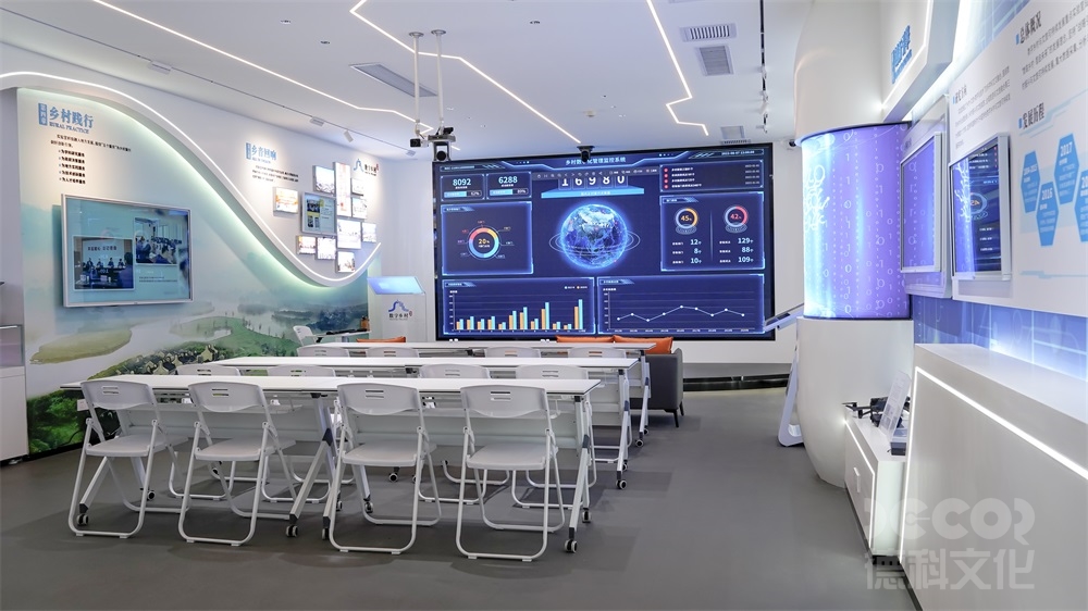 如何利用展廳的墻面和天花板來設(shè)計自然科學(xué)的圖文信息