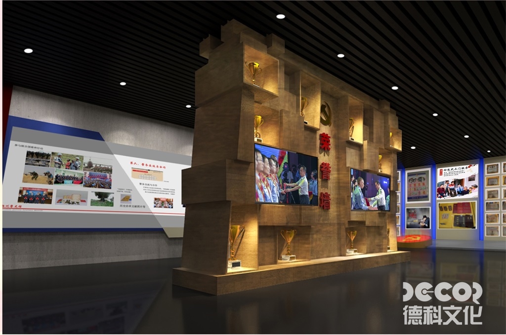 紅色主題展館設(shè)計中如何展示紅色文化的藝術(shù)形式和創(chuàng)新方式？