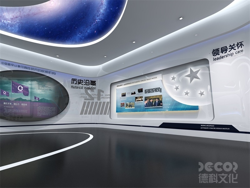 如何在科技展廳裝修中展示科技與人類智能和認(rèn)知的關(guān)系？