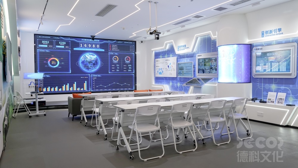 多媒體展廳設計如何提升燈光層次感