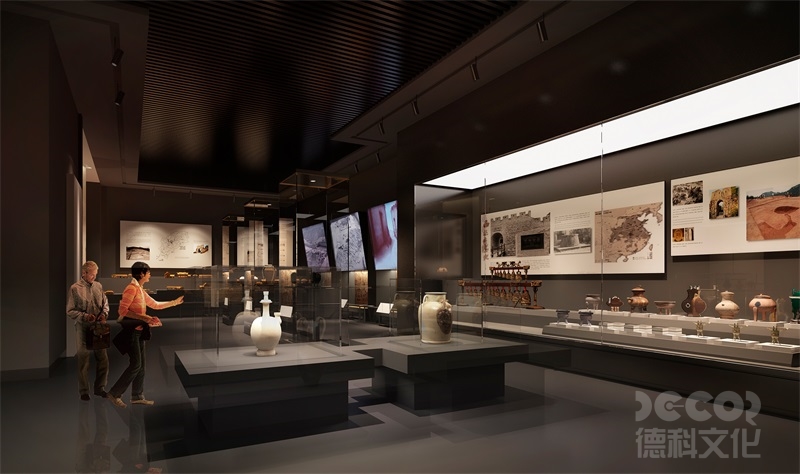 復(fù)古文化展館裝修中設(shè)置休息區(qū)